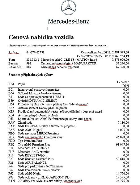 Mercedes-Benz CLE AMG 53 4MATIC - fotka 17 z 19