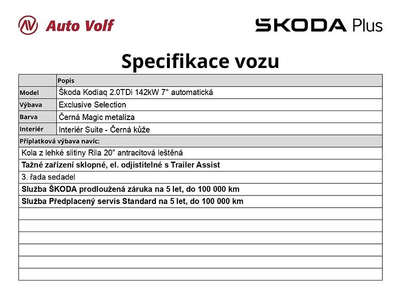 Škoda Kodiaq (2024) Exclusive Selection 2.0TDi 4x4 - fotka 6 z 31