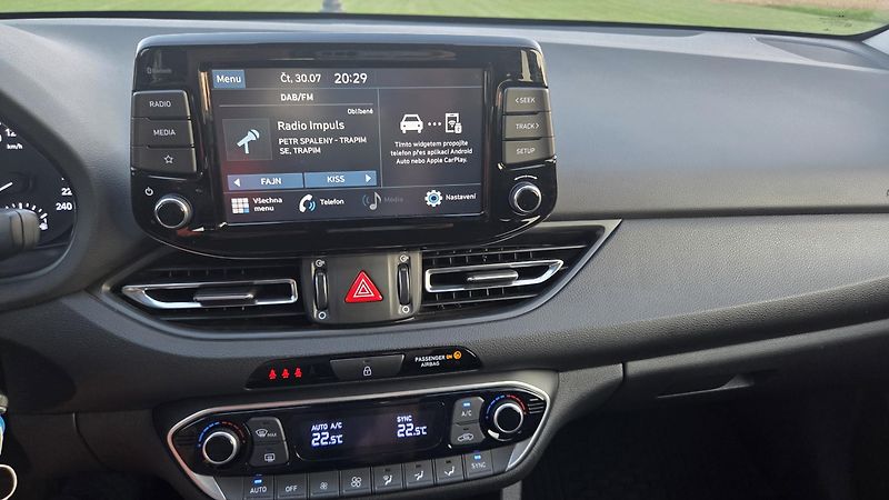 Hyundai i30 (2022) 1.5T-GDI, 118 kW, Smart,CZ,DPH - fotka 19 z 30