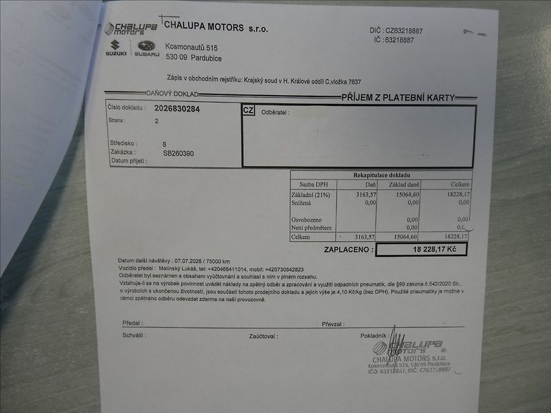 Subaru Outback 2,5 i 124kW AWD ČR,DPH,2x kola - fotka 40 z 46