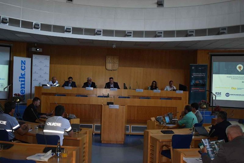 Regionální dopravní konference v Českých Budějovicích.