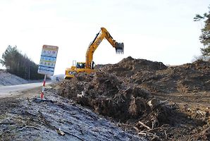 ŘSD staví u hranic s Rakouskem nejjižnější úsek dálnice D3, včetně mimoúrovňové křižovatky Dolní Dvořiště.