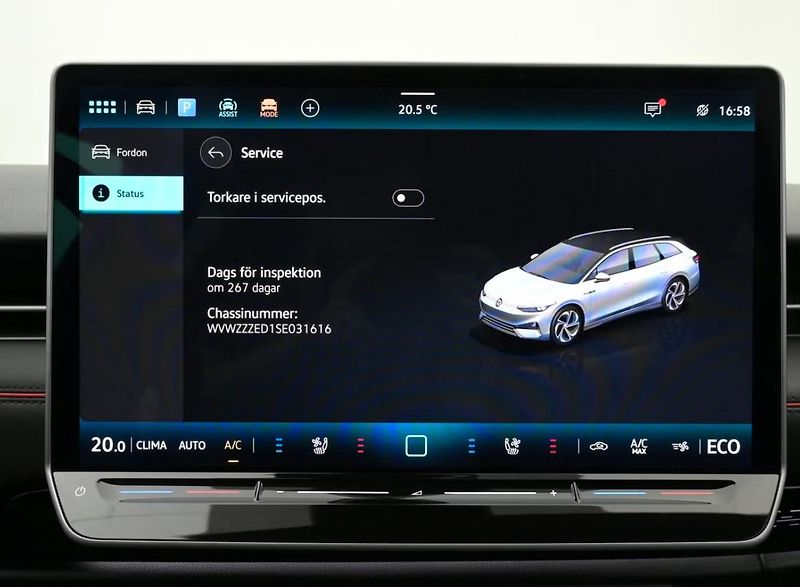 Volkswagen ID.7 Tourer GTX SoH 99% 360k Masáž HuD Taž - fotka 17 z 26