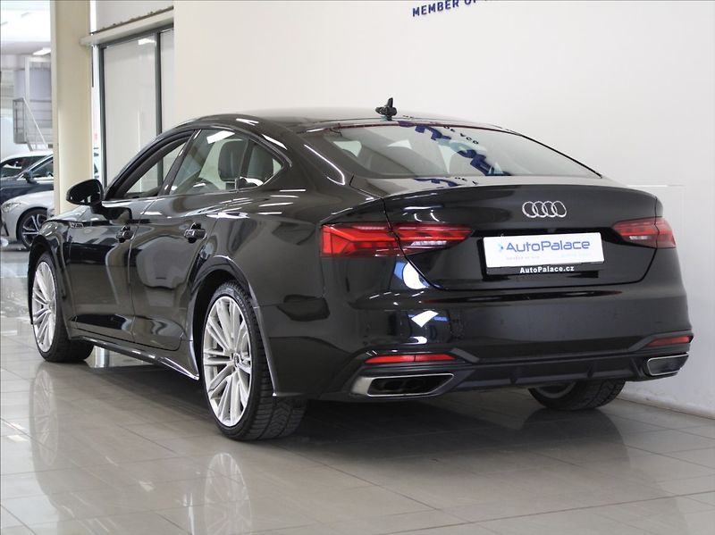 Audi A5 2,0 40TDi S-Line 55tkm. ČR - fotka 3 z 27