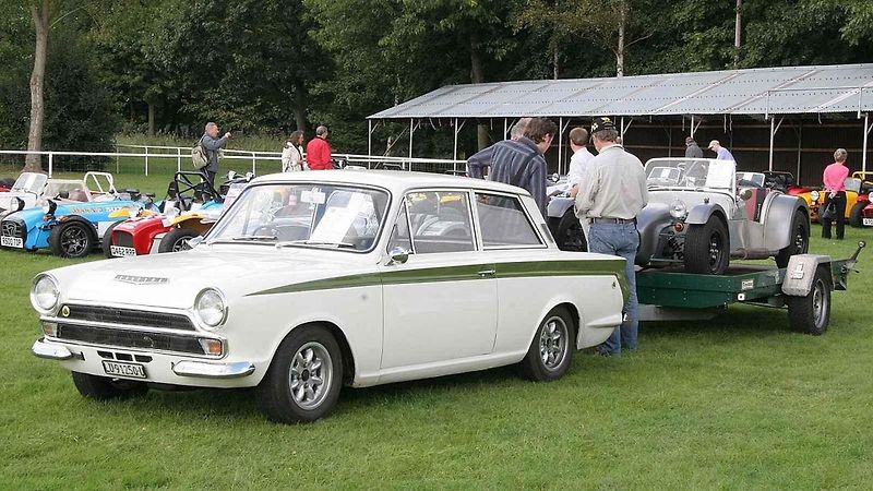 Ford Consul Cortina Mk I z roku 1963. Foto: Wikimedia Commons, Andrew Bone, CC BY 2.0