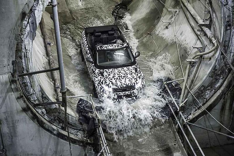 Range Rover Evoque Convertible.