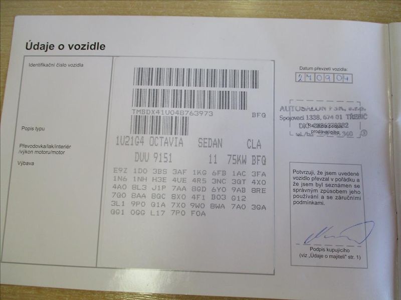 Škoda Octavia 1,6 i klima,serv.kniha,CZ - fotka 31 z 34