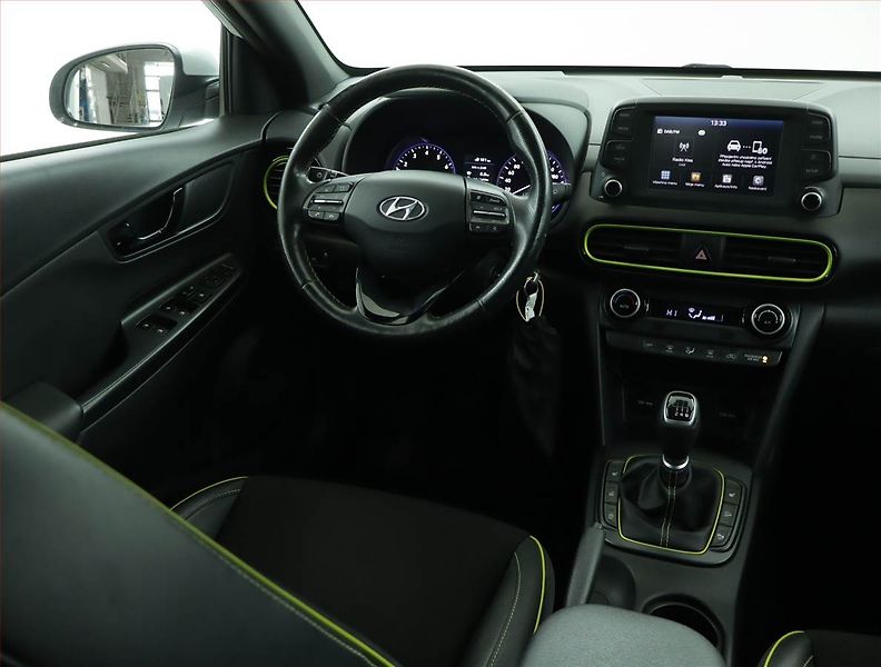 Hyundai Kona (2018) 1.0 T-GDI, Serv.kniha, Kůže - fotka 7 z 15