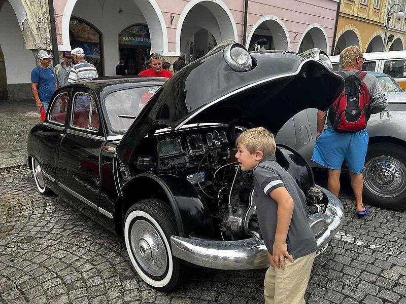 Jízda spolehlivosti v Domažlicích.