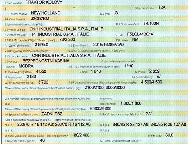 New Holland (2023) T4.100 vinice sad 4.5t - fotka 5 z 15