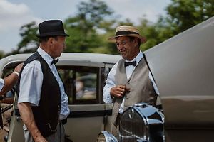 Veteranfest ve slavkovském zámeckém parku