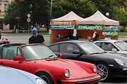 Z 22. Letního Porsche srazu na náměstí Jana Žižky z Trocnova v Čáslavi.