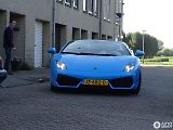 Lamborghini Gallardo Spyder vybavené přípojným vozíkem.