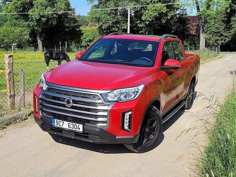 Pick-up SsangYong Musso poslouží v mnoha situacích
