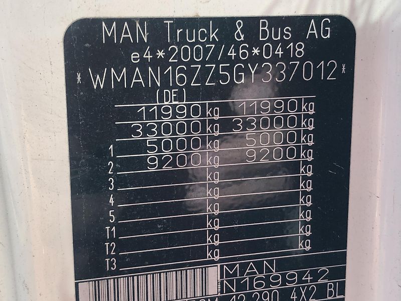MAN TGM (2016) 12.290 novy nosič 2022 12t  - fotka 5 z 6