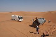 Účastníci Rallye Dakar zdolávají obrovské duny