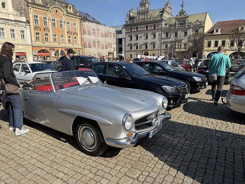 38. jarní setkání vozidel Mercedes-Benz v Kolíně v sobotu 18. dubna 2026.