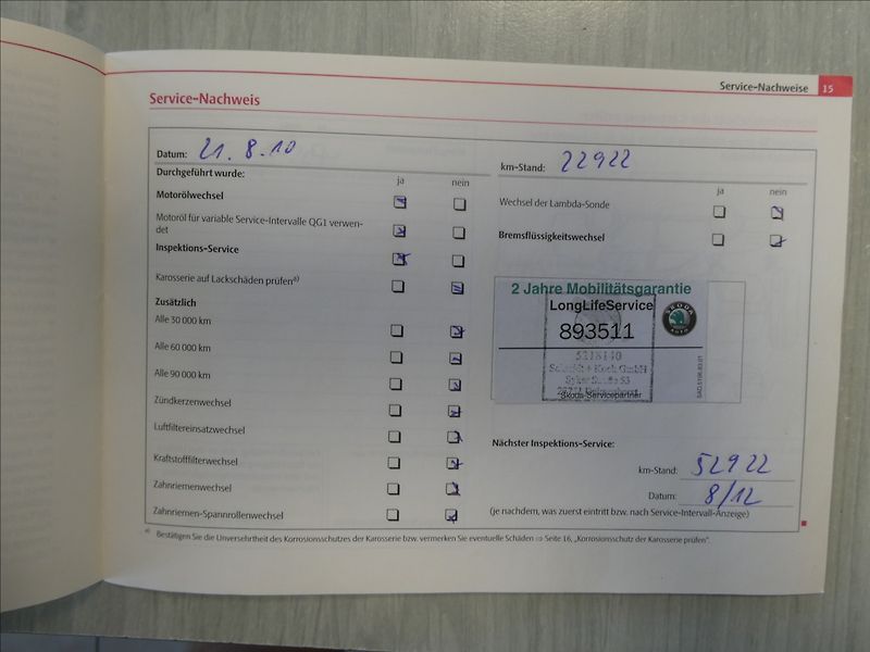 Škoda Roomster 1,4 i 16V závěs, serviska - fotka 39 z 49