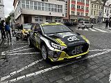 Start 58. ročníku Rallye Šumava na náměstí v Klatovech