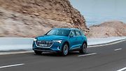 Audi E-Tron při testech v Dubaji