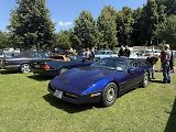Návštěvníci akce mohli obdivovat kolem 140 historických automobilů, motorek i traktorů.