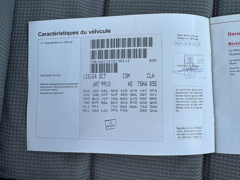 Škoda Octavia (2007) 1,6i MPI 75 KW KOLA SK STK - fotka 42 z 46