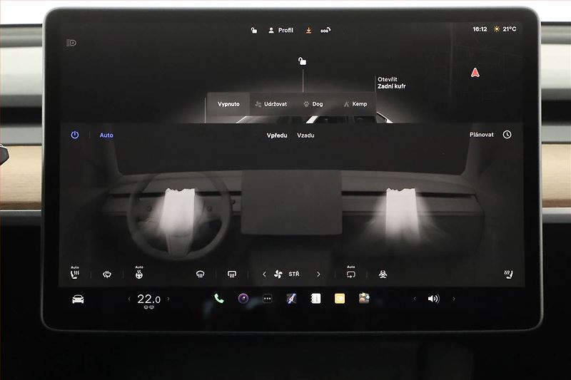 Tesla Model Y (2022) Long Range AWD 79kWh, SoH 91% - fotka 20 z 27