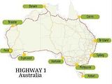 Nejdelší souvislá silnice: Highway 1, Austrálie.