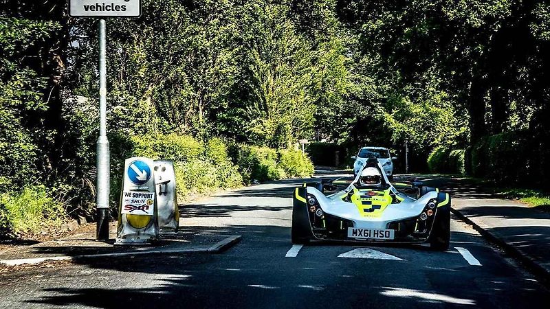 BAC Mono sloužící u policie ostrova Man.