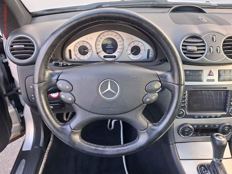 Mercedes-Benz CLK (2006) 3.5 V6, 1.maj, AT, bixe - fotka 11 z 19