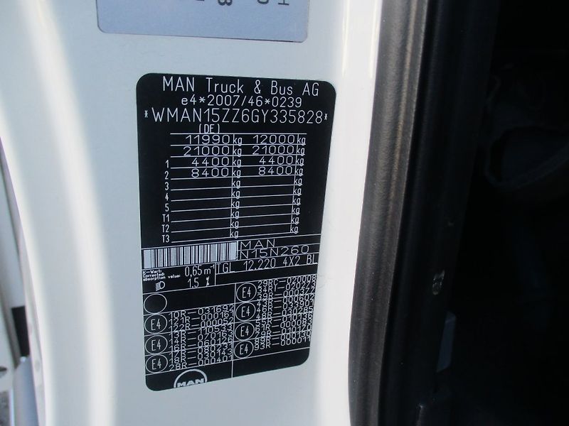 MAN TGL 12.220, hydr. čelo, 18 pal - fotka 16 z 16