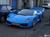 Lamborghini Gallardo Spyder vybavené přípojným vozíkem.