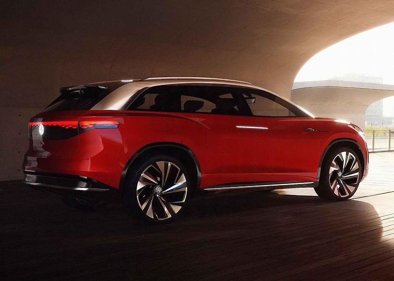 Koncept elektrického SUV Volkswagen ID. Roomzz
