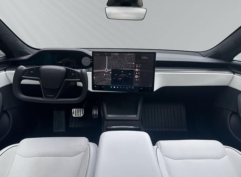 Tesla Model S Plaid AWD FSD Tažné Bílý in.  - fotka 13 z 28