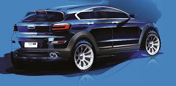 Qoros 3 City SUV.