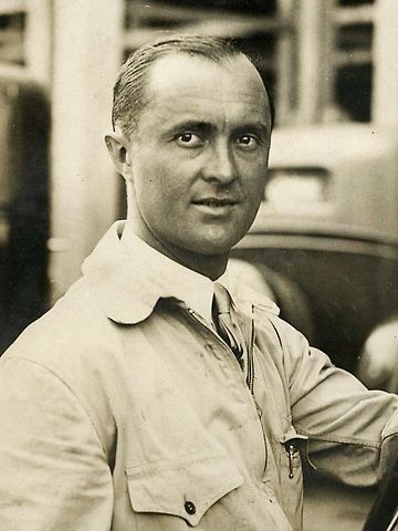 Louis Chiron na portrétní fotografii z 1931., zdroj: Wikimedia Commons, Georges Devrd, volné dílo