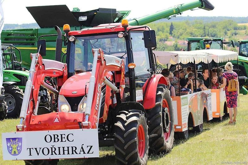 Traktoriáda se konala v sobotu 14. června v Tvořihrázi.