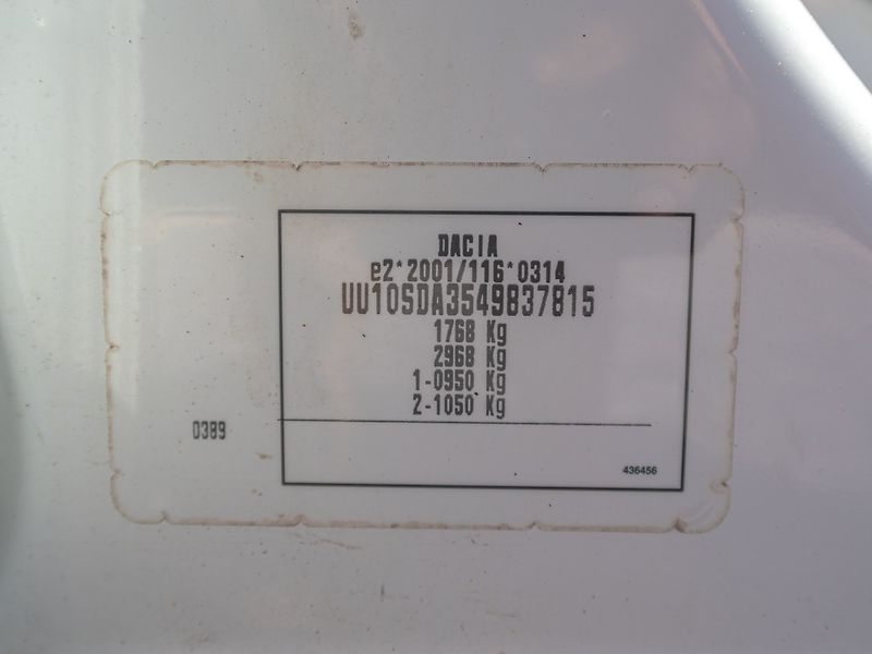 Dacia Dokker (2014) ČR 1.6i ROZVODY – 1 MAJITEL - fotka 36 z 39