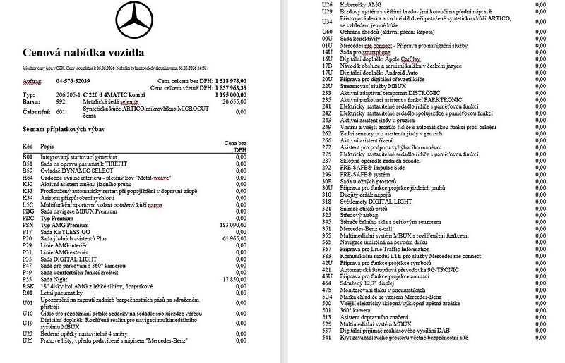 Mercedes-Benz Třídy C C 220d Kombi 4M - fotka 16 z 17