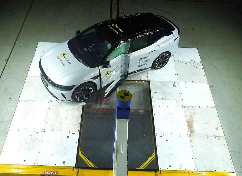 Čínský vůz Zeekr 7 GT exceloval v bezpečnostních testech EuroNCAP.