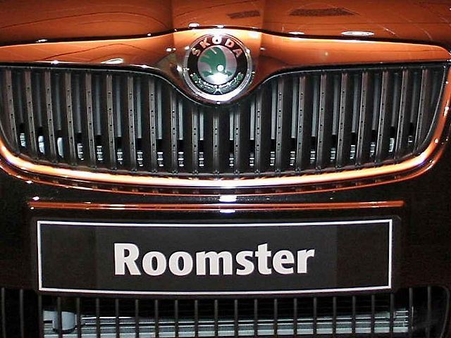 Automobil Škoda Roomster. Ilustrační snímek.