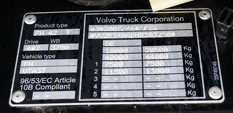 Volvo FH (2022) FH / 500 / I – SAVE / XL / EUR - fotka 12 z 52