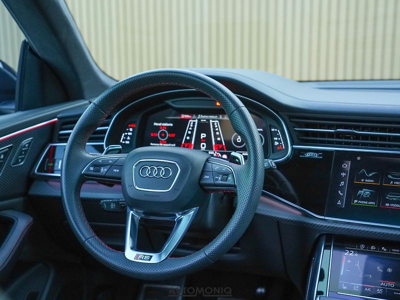 Audi RS Q8 (2023) Matrix, Ker. brzdy, Pano, B&O - fotka 9 z 20