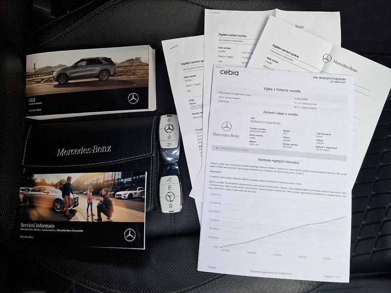 Mercedes-Benz GLE 2,0 350de 4Matic,původ ČR,1.Ma - fotka 46 z 50