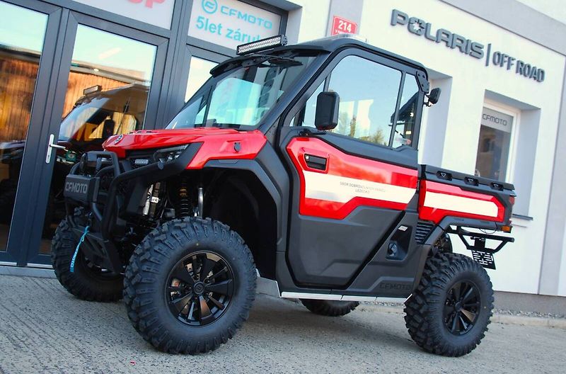 CFMOTO (2026) U10 Pro Highland HASIČSKÁ čtyř - fotka 4 z 25