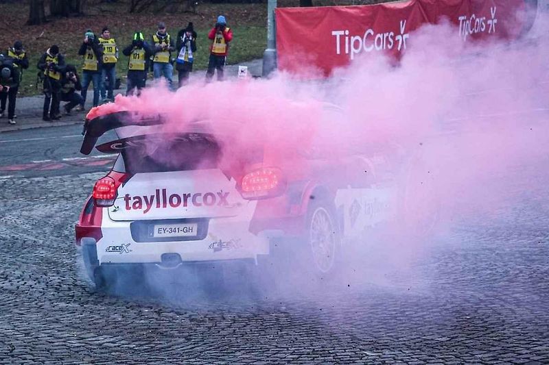 Jan Skála na trati Pražského Rallysprintu