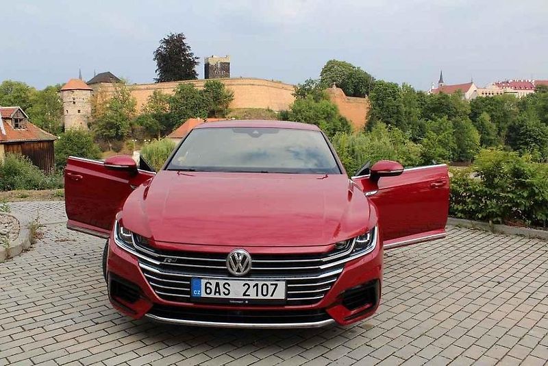 Volkswagen Arteon během testu