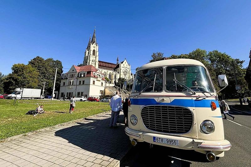 Legendární autobus Škoda 706 RTO, Zdeněk Smiga, Orlová, 21. 9. 2025