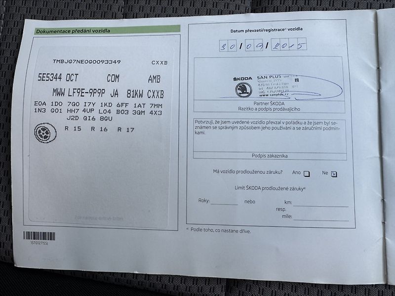 Škoda Octavia 1,6 TDI 81kW 2.maj. původ ČR - fotka 48 z 50