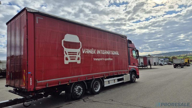 Mercedes-Benz ACTROS 2545 E6 + přívěs WECON - fotka 4 z 12
